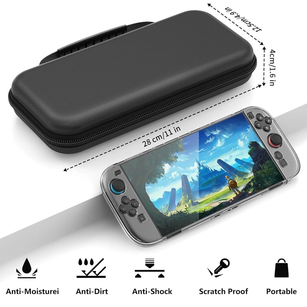 Cover Screen Protector Protective Carrying Case Switch 2 for Nintendo Switch 2