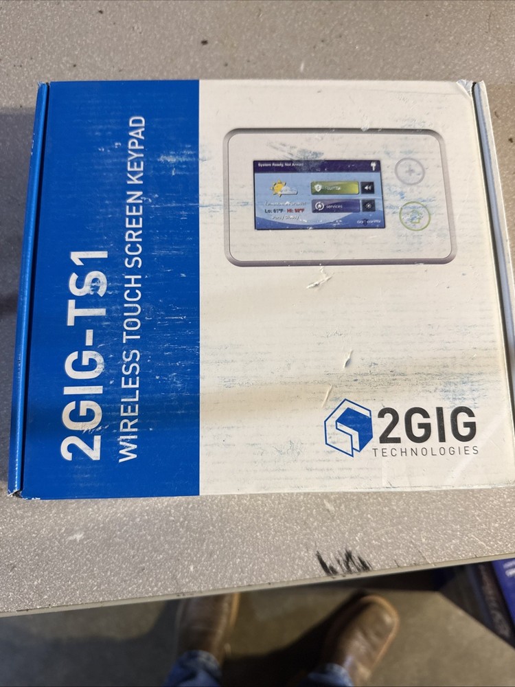 2gig 2GIG-TS1-E Wireless Touch Screen Keypad (White)