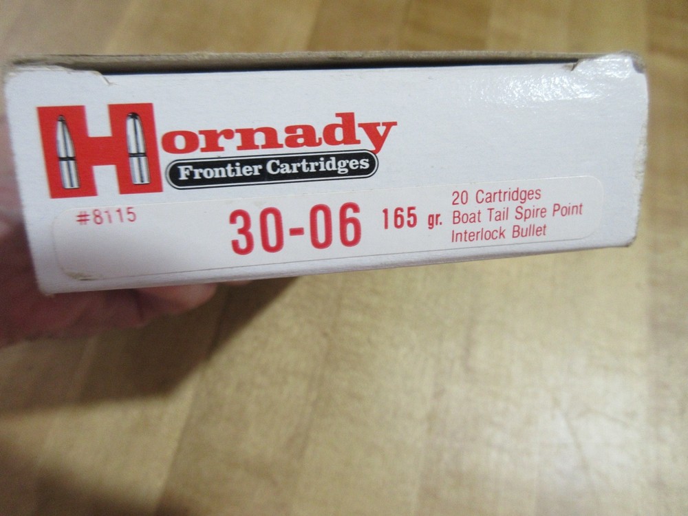 Empty Ammo Box. Hornady Frontier 30-06 with insert (dl )