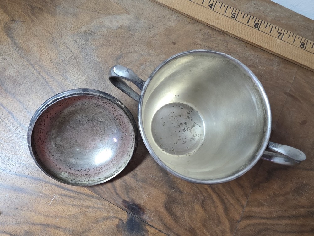 World Silver On Copper 3 Pc Set