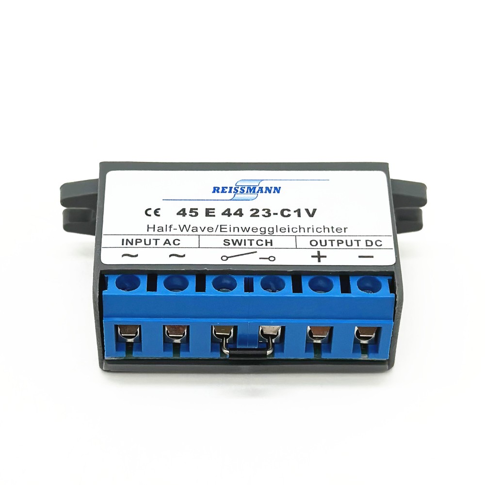 Replace REISSMANN Einweggleichrichter 45 E 44 23-C1V Half Wave Rectifier module