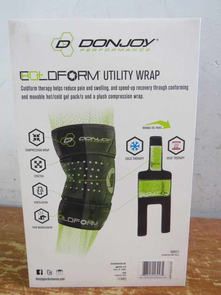 DonJoy Performance COLDFORM Hot/Cold Therapy: Utility Compression Wrap, One Size