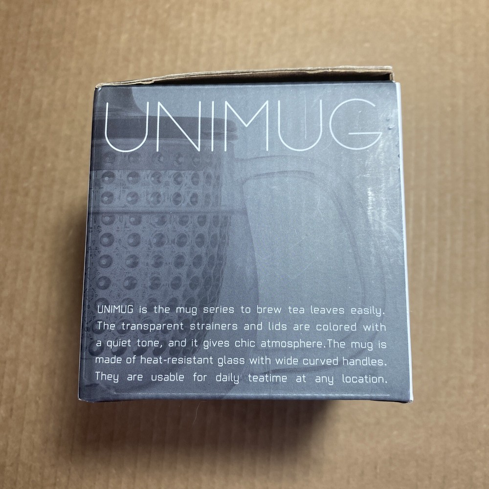 Tea steeper Unimug grey Kinto