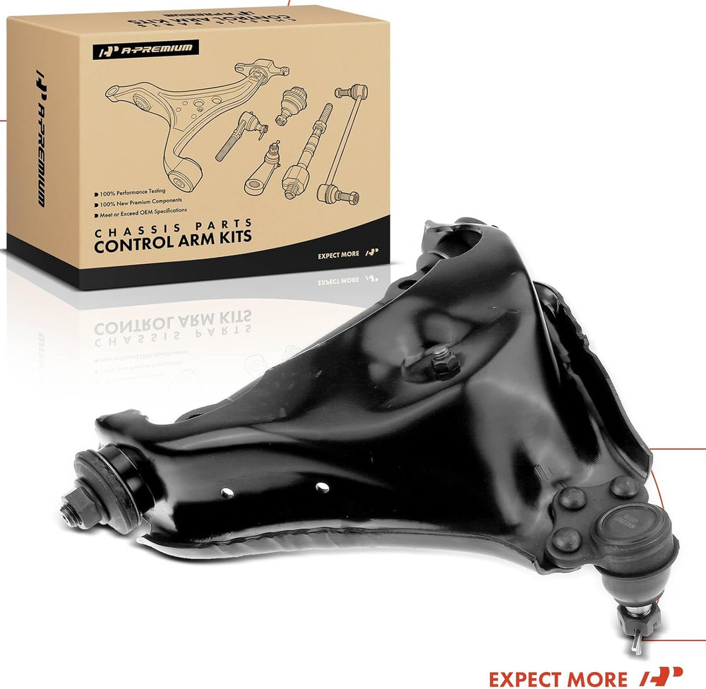 Front Left Upper Control Arm, with Ball Joint & Bushing, Compatible with Dodge D