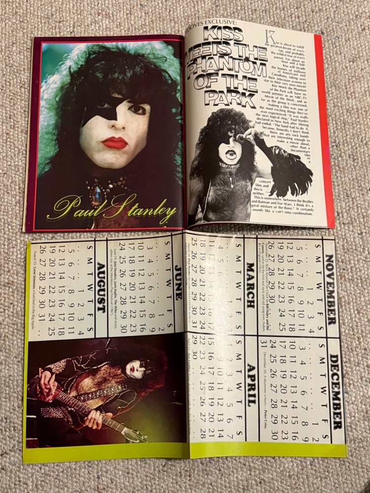 Kiss Grooves Magazines Set of 3