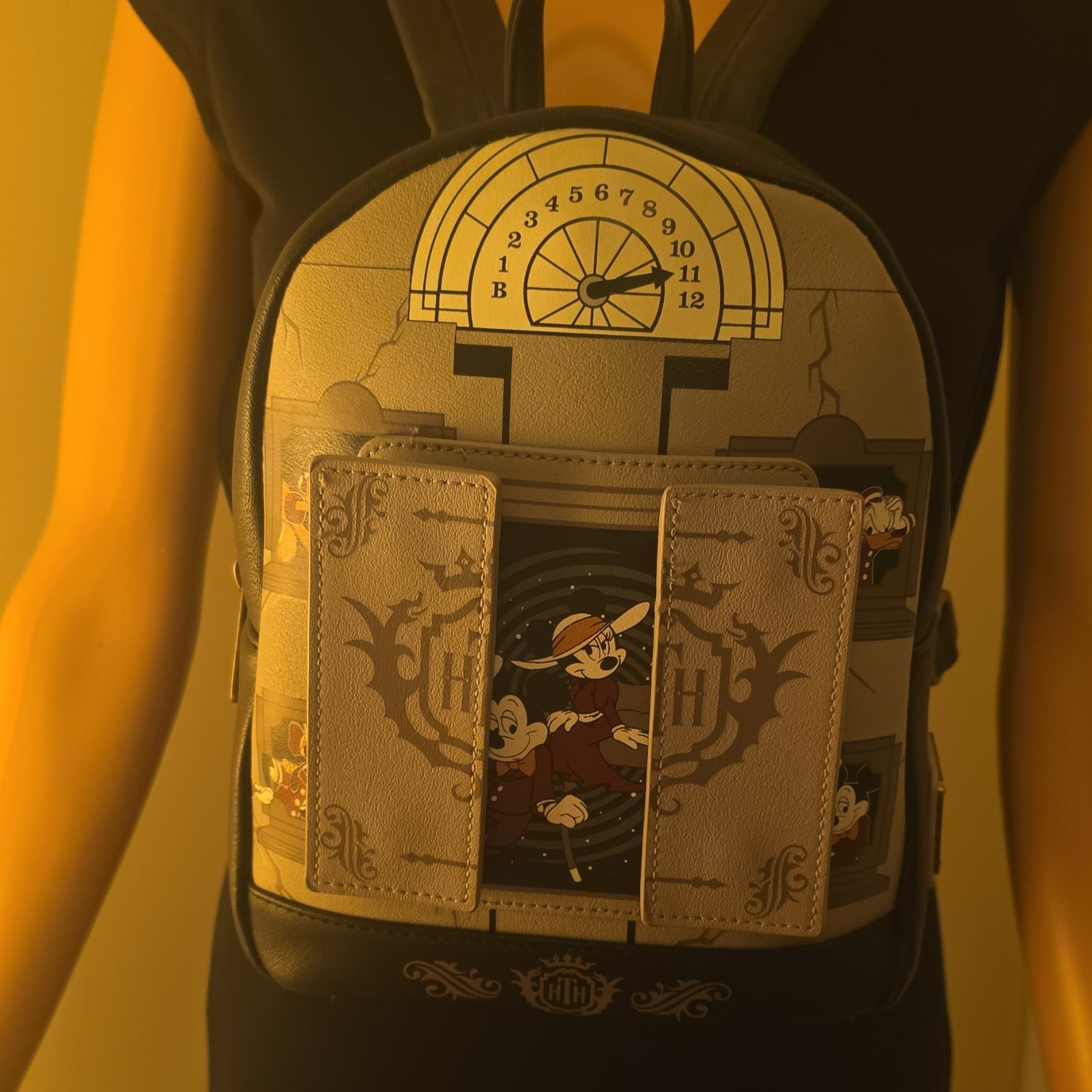 Loungefly Haunted Mansion Disney Parks Mini Backpack Mickey Minnie Pluto Donald