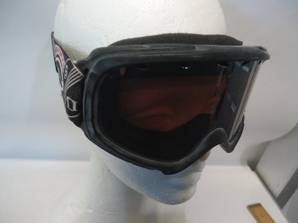 Smith Optics Ski Goggles Adjustable Ventilated Black Frame Motorcycle 1965