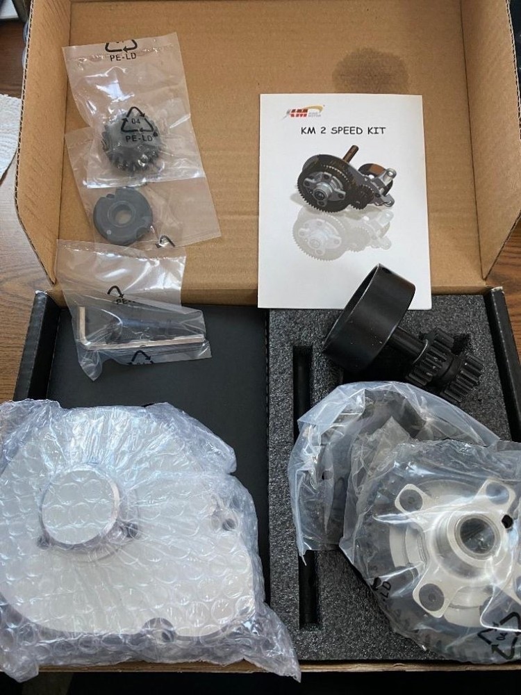 King Motor Baja V2 2-Speed Kit (silver)