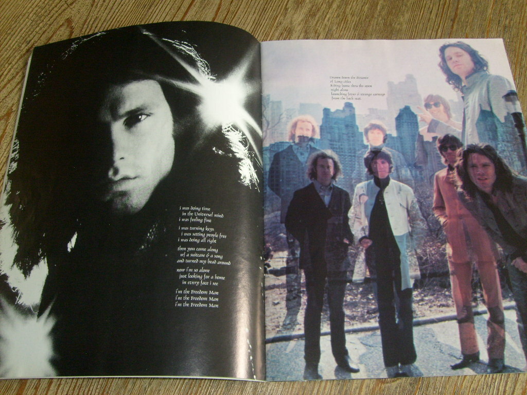 The Doors Concert Tour Program 1968 Jim Morrison Ray Manzarek Robby John