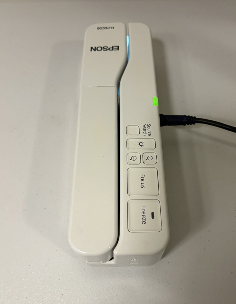 Epson ELPDC06 4x Digital Zoom Portable Compact Document Camera w/USB Cable