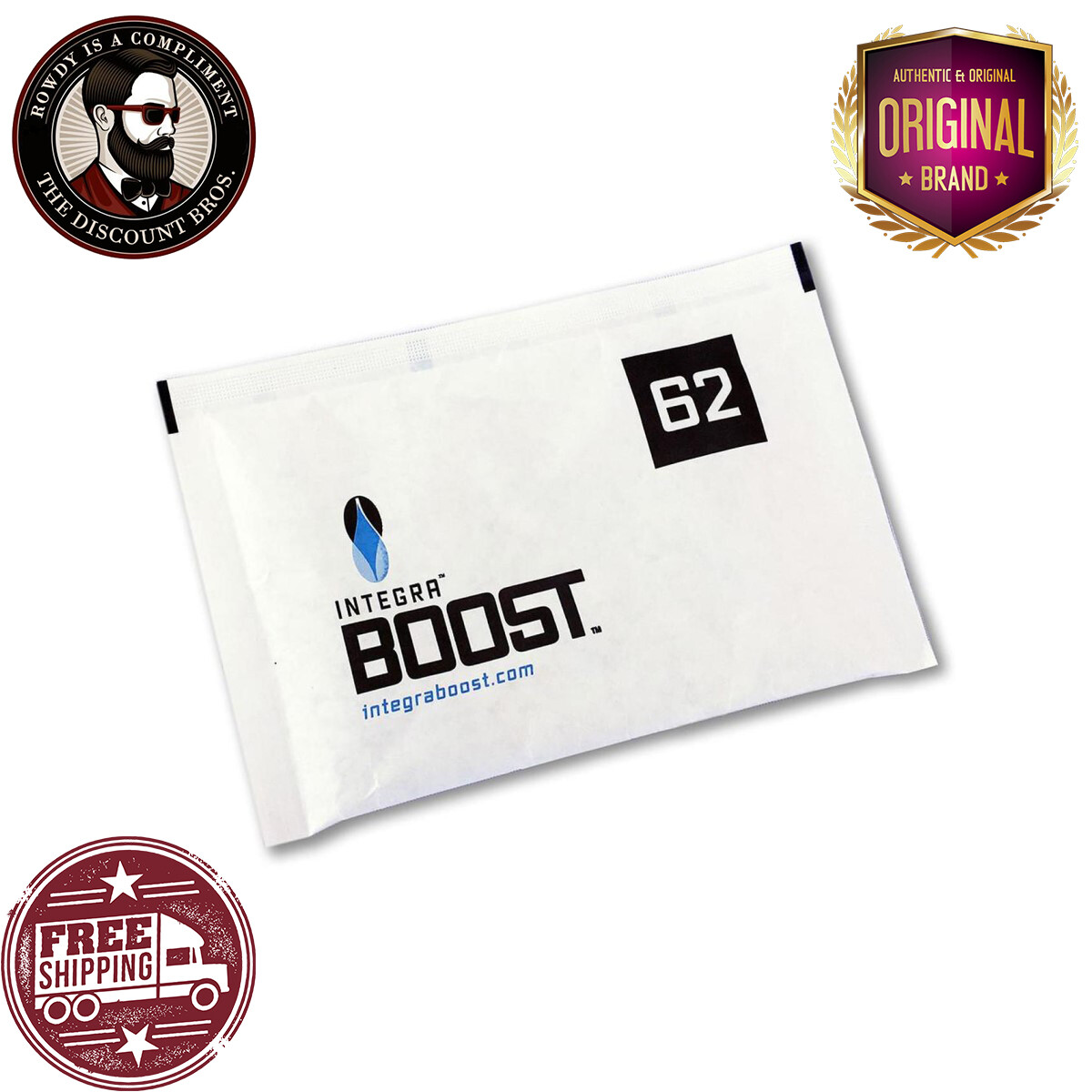 Integra Boost RH 62% 67gram 2-way Humidor Bulk Multipack + Free Shipping!