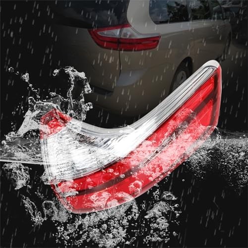 Tail Light Assembly Brake Lamp Outer Rear Right Side Replacement for Sienna