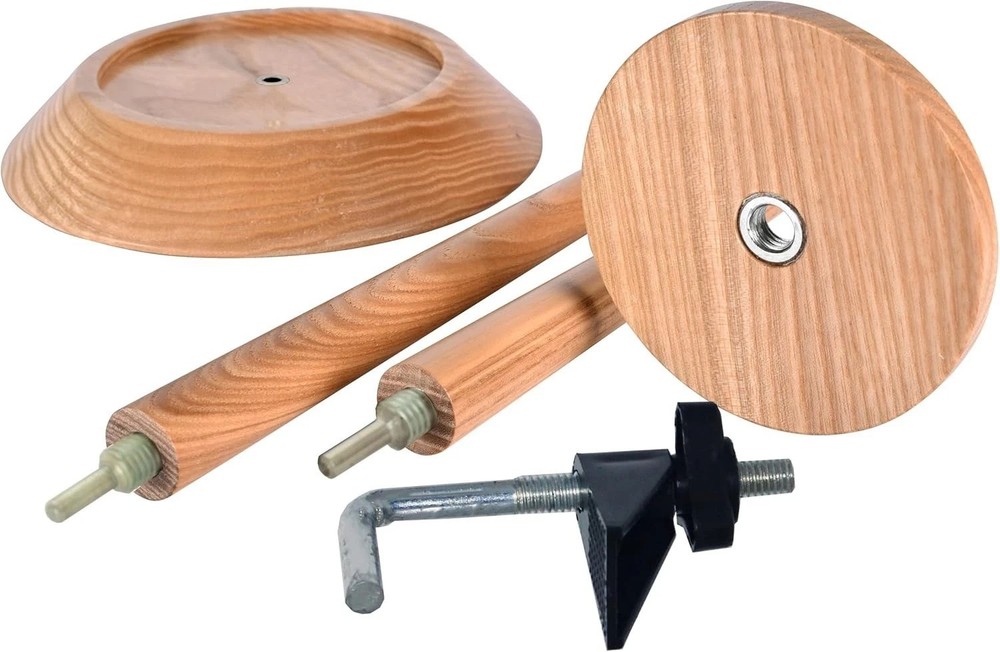 Versatile Yarn Spool Rack - 22 lb Capacity with Effortless Assembly & Stability