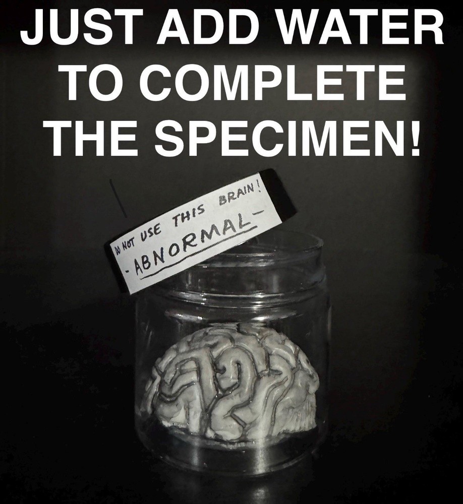 Abnormal Brain Black & White Mini Prop Replica Young Frankenstein