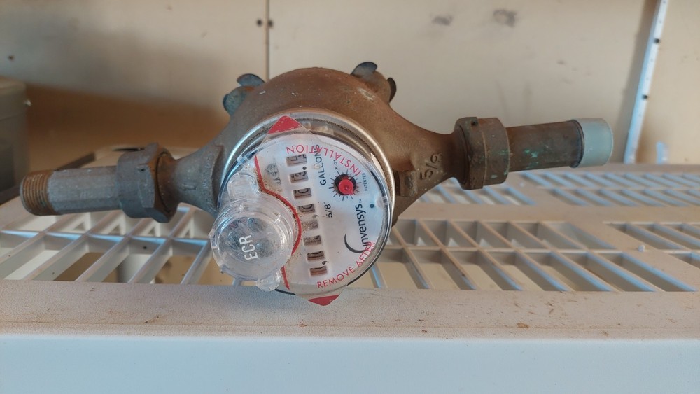 5/8 Brass Water Meter