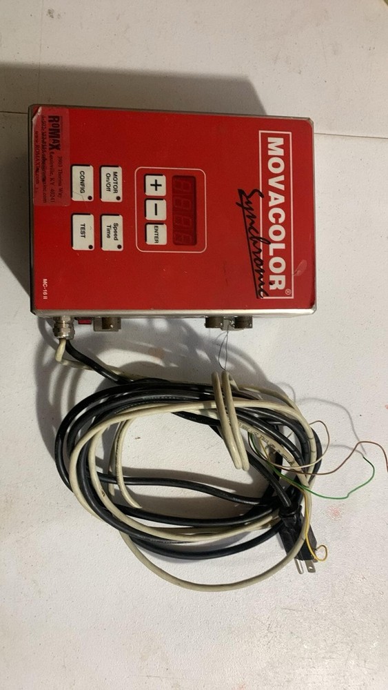 movacolor synchromatic Mold injection timer
