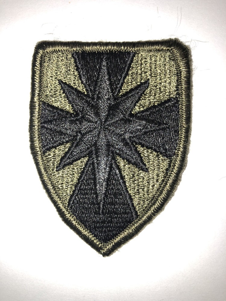8th Sustainment Command Subdued U.S. Army Shoulder Patch Insignia