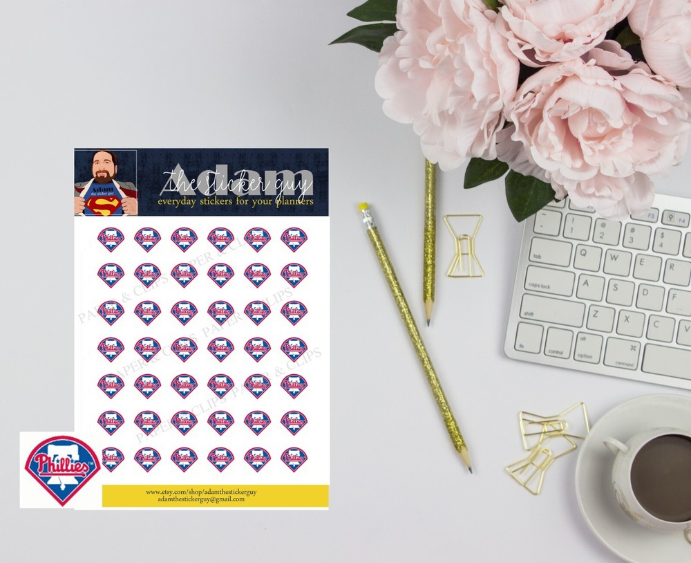 Philadelphia Phillies Planner Stickers
