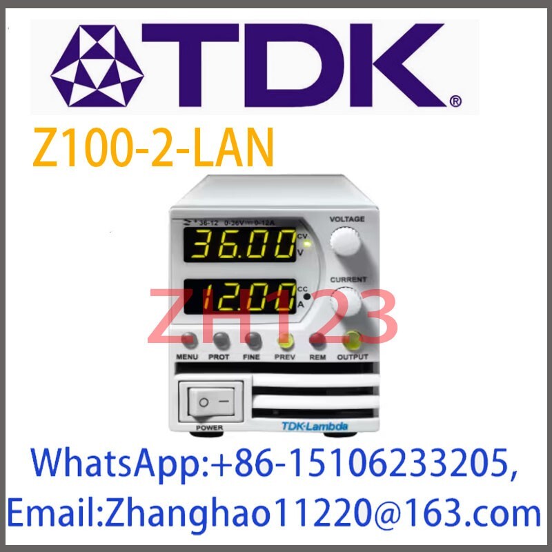TDK-LAMBDA  Z100-2-LAN  Programmable DC Power Supply
