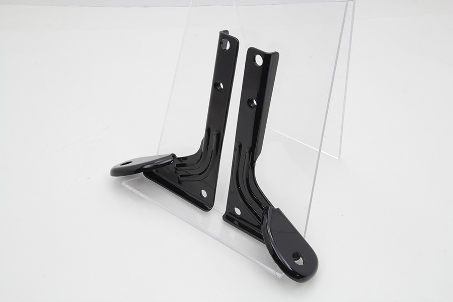 Black Spotlamp Bracket for Front Fork for Harley-Davidson