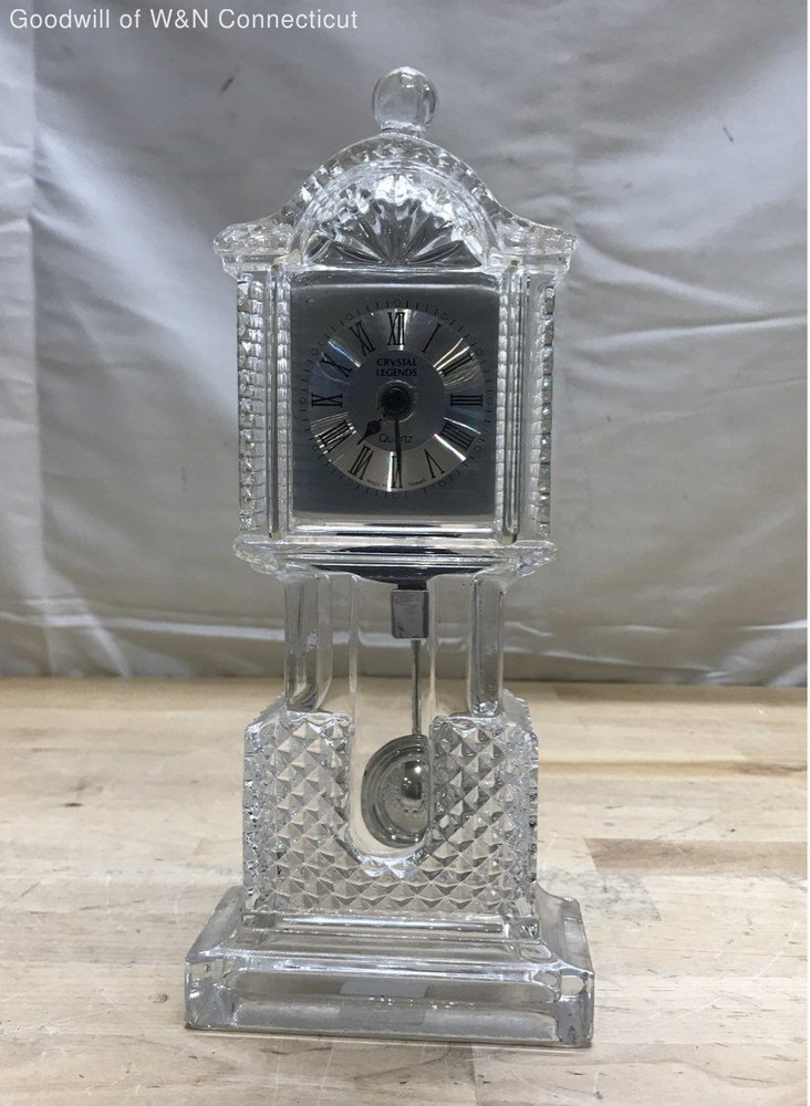 Godinger Crystal Legends Quartz Clock