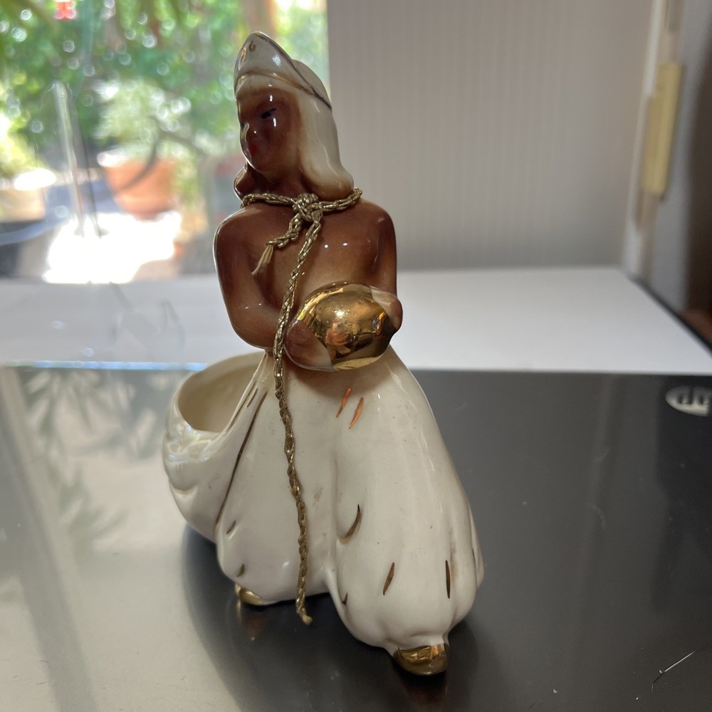 Joan Lea Harem Lady Ceramic Planter