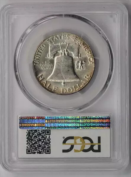 1949-D Franklin Half Dollar PCGS MS64FBL
