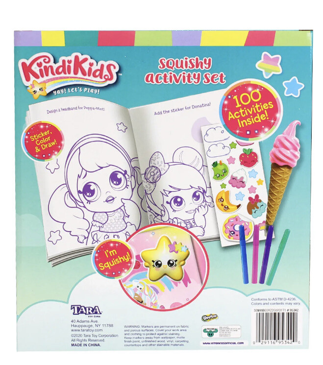 Kindi Kids Squishy Activity Set
