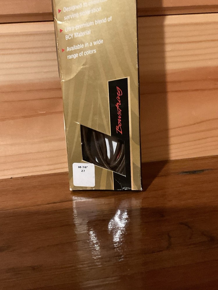 Mathews Z7 String - Zebra Trophy String - 86-7/8” Tan & Red