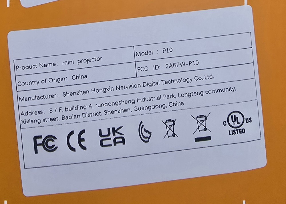 NEW Projector Multimedia FHD | UHD Smart Wireless Portable Android System P10