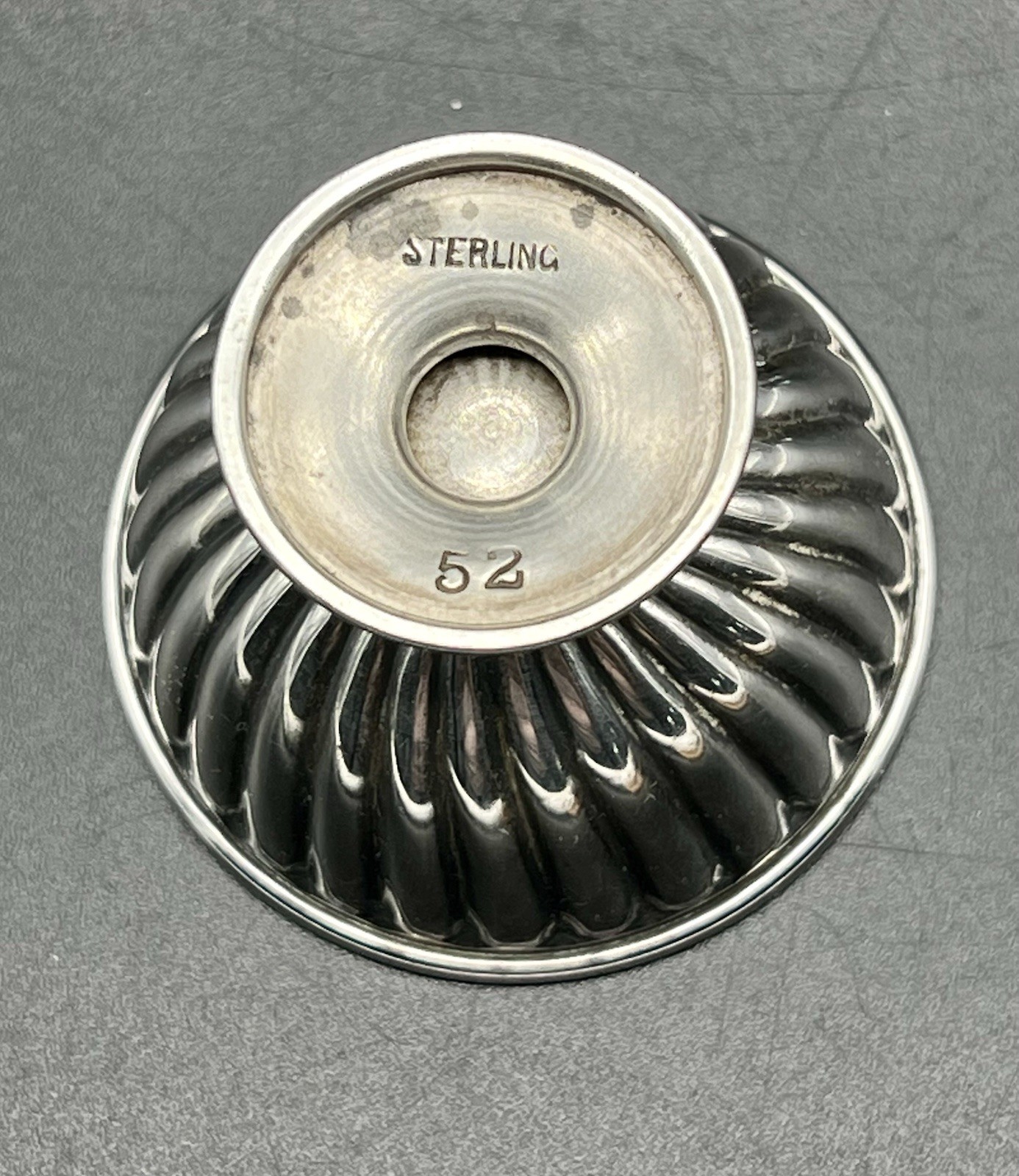 Vintage Sterling Silver 925 Salt Cellars, Mixed. 33 Grams- Photos.