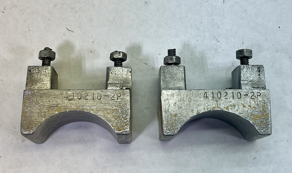 2" IPS Mcelroy Sidewall Fusion Saddle Sidewall Clamping Insert Set Used
