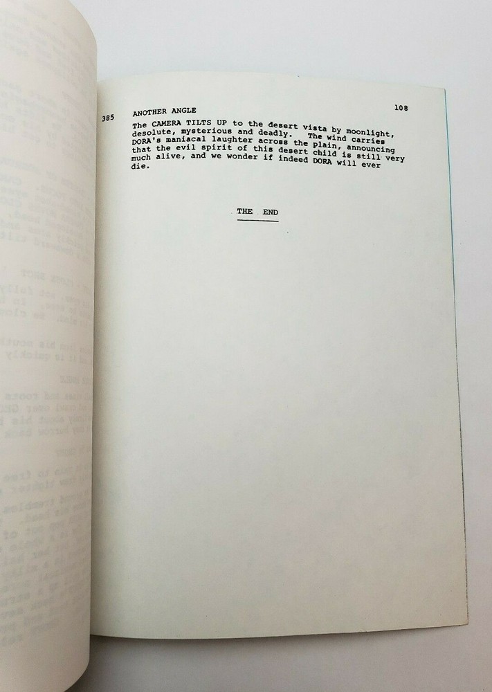 CREMATORIUM / David E. Durston & Tommy Farrell, 1970's Unproduced Screenplay