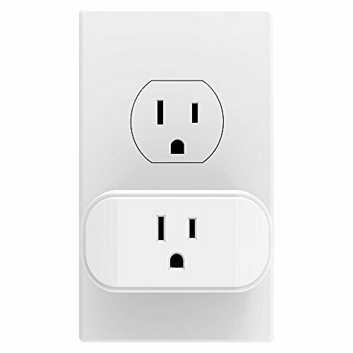 2Pack Smart Plug Wifi Switch Socket Outlet Compatible with Alexa GoogleAssistant