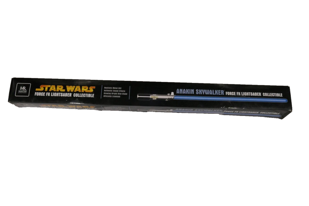 Anakin Skywalker Force FX Lightsaber Master Replicas METAL 2002