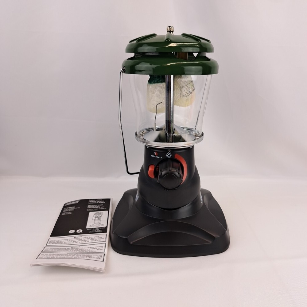 Coleman Quick Pack Two Mantle Propane Lantern With Carrying Case Instastart