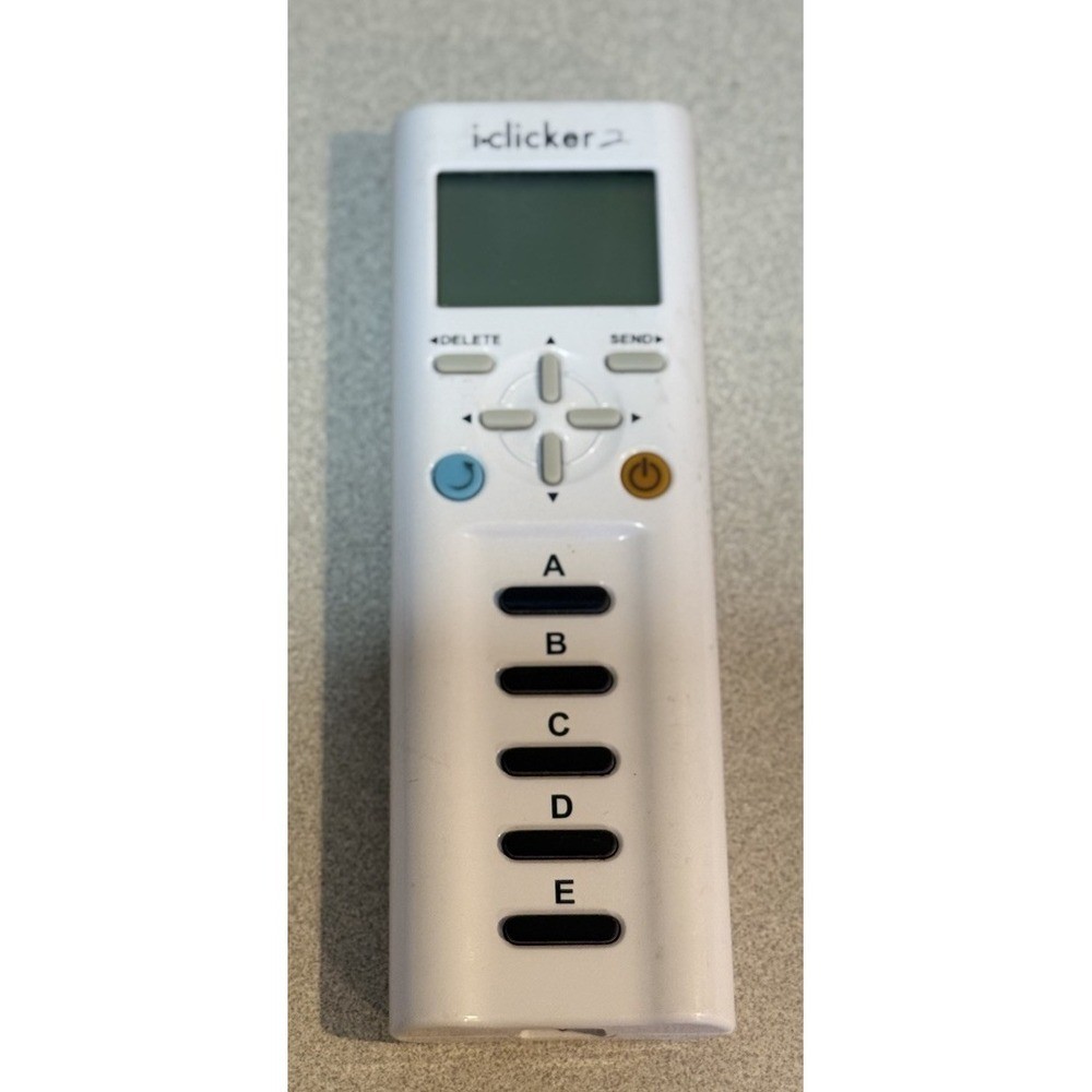 iClicker 2 Student Classroom Response System Remote Control Working