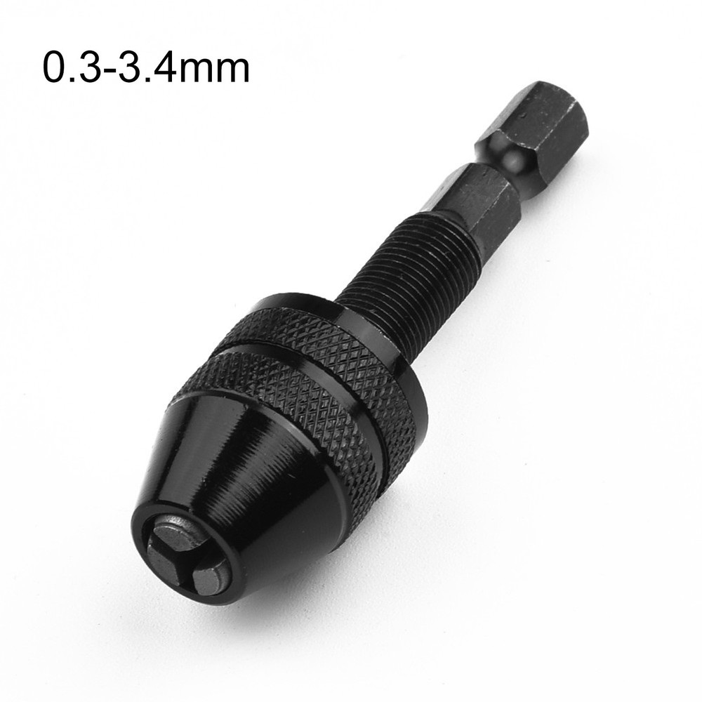 Quickly Switch between Screwdriver and Drill with Keyless Chuck Adapter