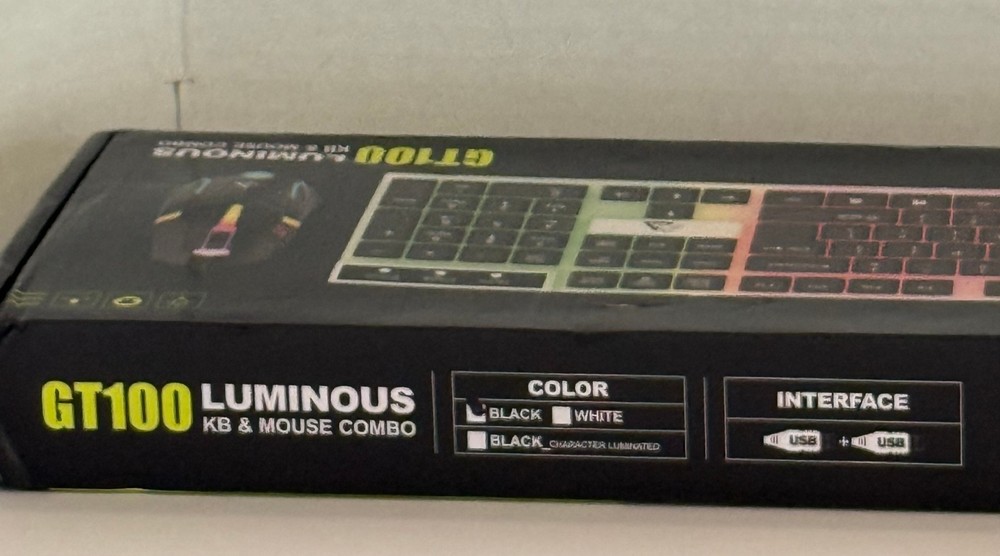 Vodirk GT100 LuminouKB & Mouse Combo