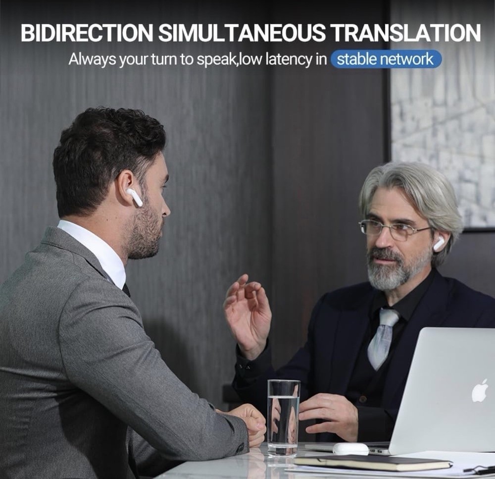BLACK - Timekettle WT2 Edg Real-time Translator Earbuds