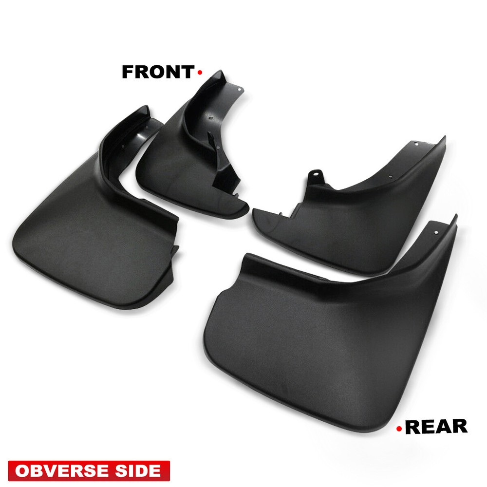 4Pcs Front Rear Splash Guards Mud Flaps Mudguards For Ford Explorer 2011-2018