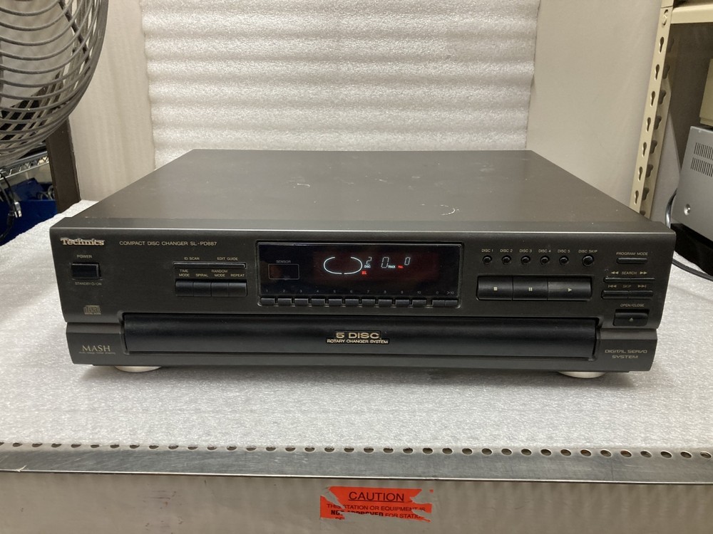 Technics SL-PD887 5 Disc CD Changer