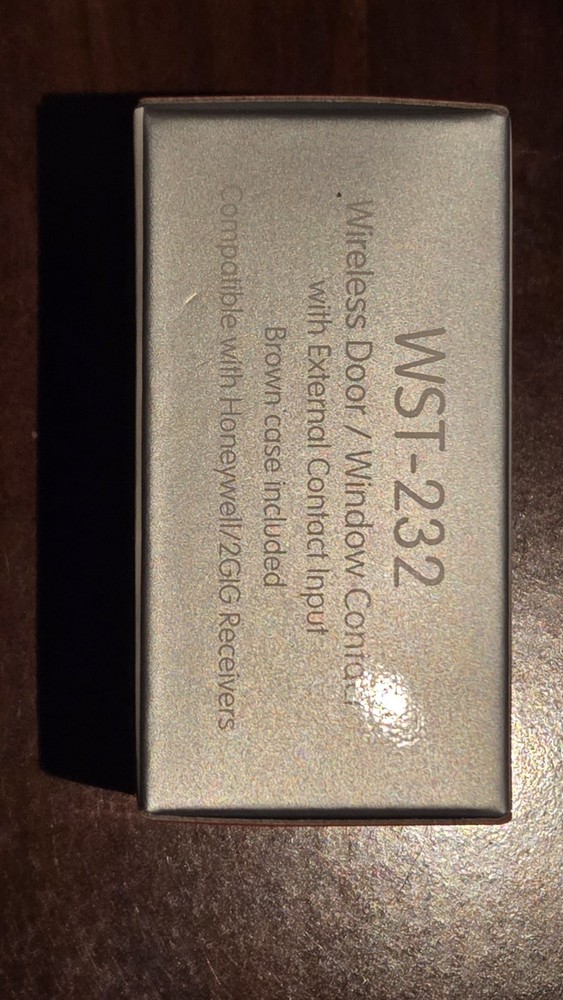 Ecolink WST-232 Wireless Door Window Sensor with External Contact Input