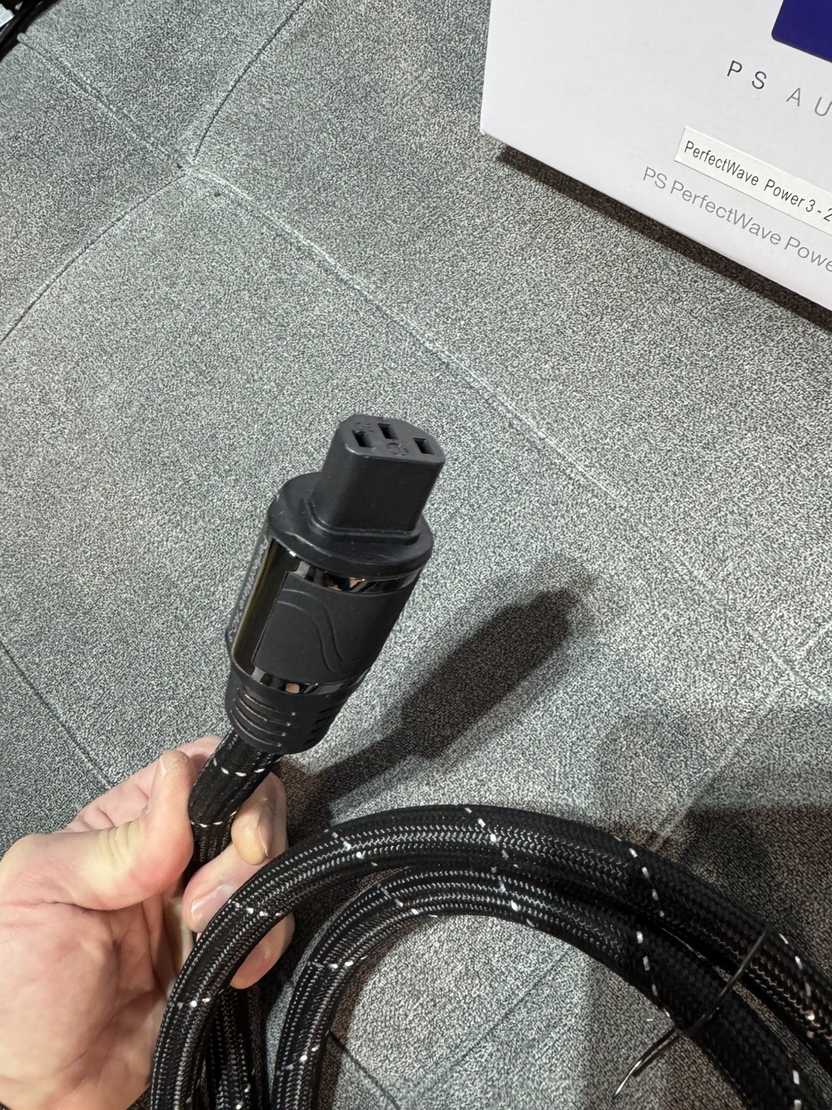 PS Audio PerfectWave AC-3 Power Cable; 2m AC Cord Excellent Condition!!