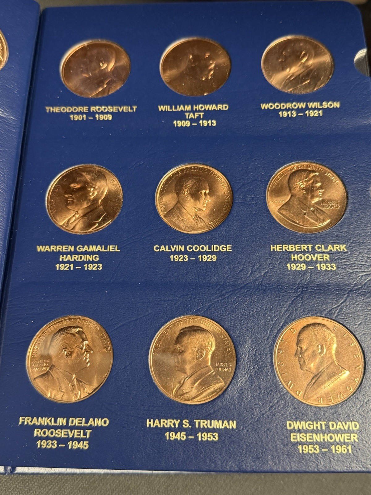 COMPLETE Set of 43 Bronze MEDALS OF THE PRESIDENTS by The United States Mint