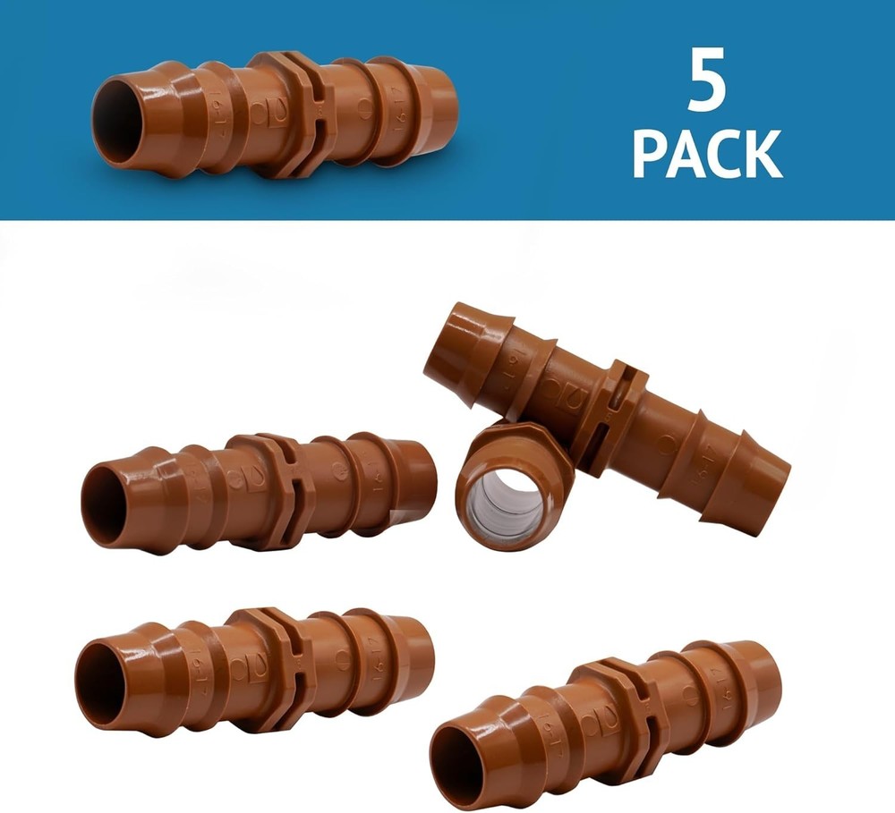 5 PACK DIG CB73-5 1/2 inch Barbed Connector
