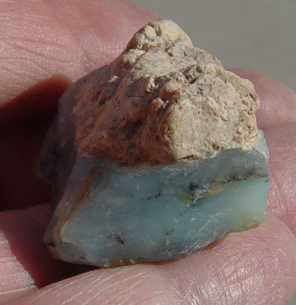 Andean Blue Dendritic Opal Rough T1184
