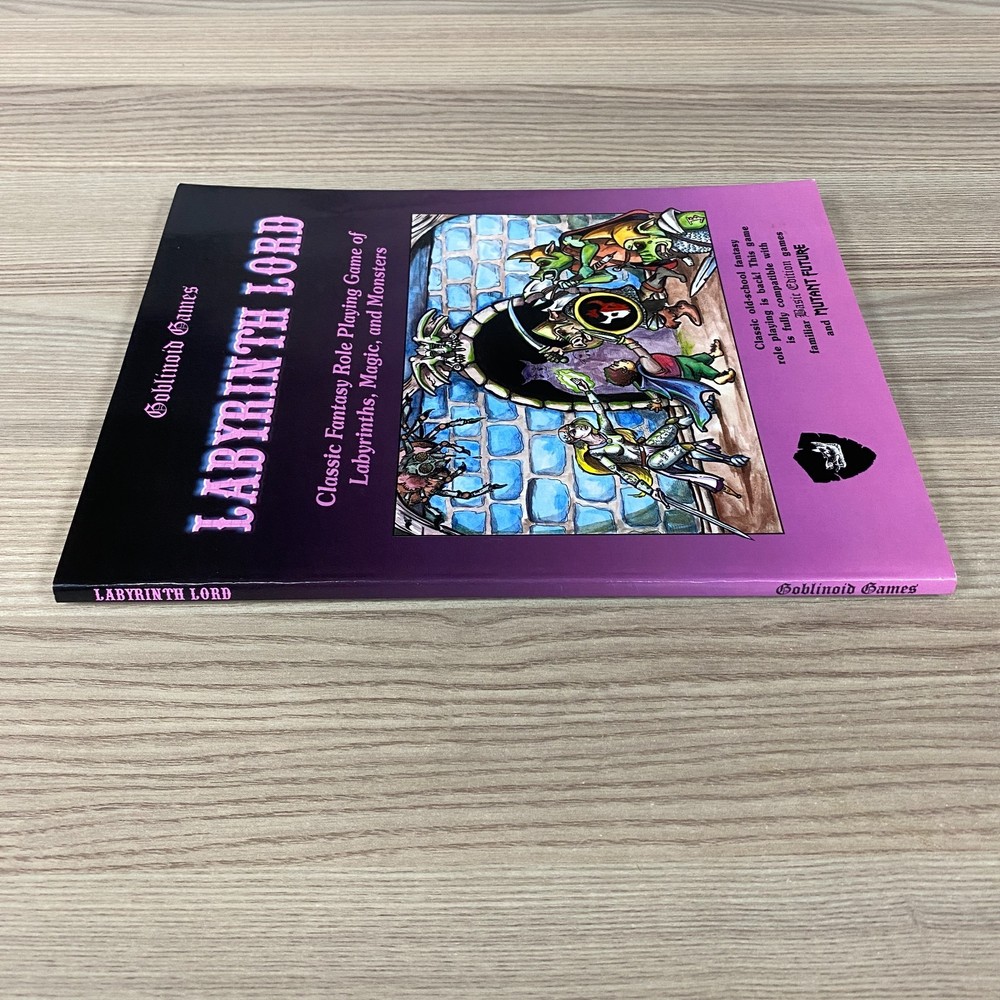 LABYRINTH LORD CLASSIC RPG BASIC EDITION GOBLINOID GAMES FANTASY BOOK 2008