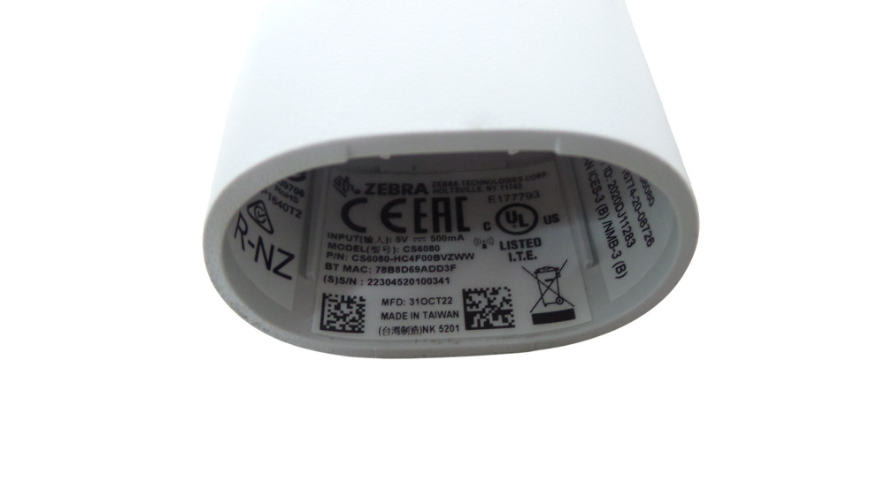 Zebra CS6080-HC4F00BVZWW /CR6080-PC100FBWW CRADLE Barcode Scanner