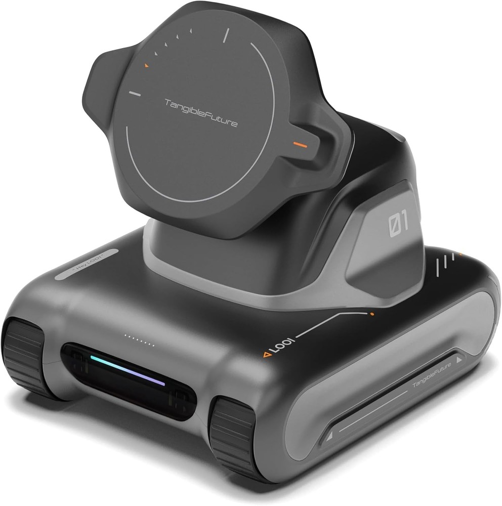 LOOI Robot-Space Black – AI Desktop Companion with Visual Understanding (Objects